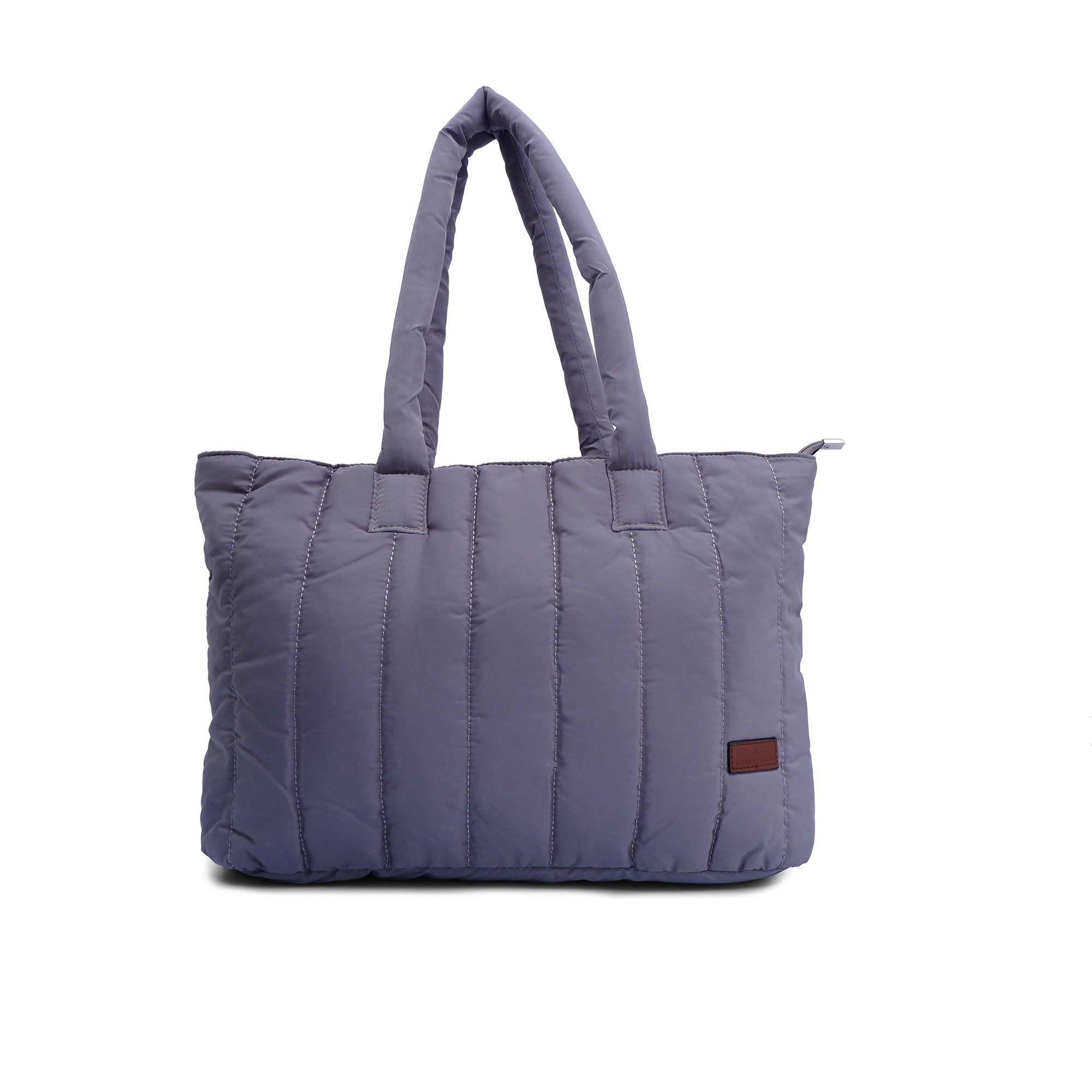 Trendy quilted puffer tote bag with soft padded handles and vertical stitch design – spacious, lightweight, and perfect for daily use, college, travel, or streetwear looks. A bold fashion essential from Tales of Totes, offering comfort and style beyond typical canvas bags on Indian marketplaces like Amazon, Flipkart, and Myntra. Competes with brands like Zouk, Chumbak, and DailyObjects."
