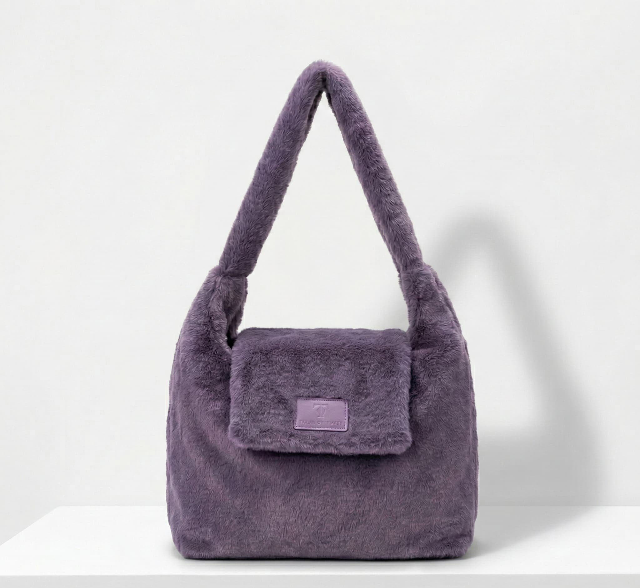 Flap Fur Tote