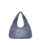 Denim Curve Tote