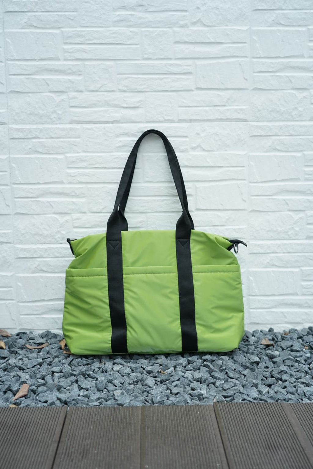 Spacious padded tote bag with sturdy dual shoulder straps and side zipper closure – designed for travel, gym, college, or everyday errands. Lightweight yet durable, crafted with water-resistant material and minimal design. A modern utility essential from Tales of Totes – outperforming Indian fashion brands like Zouk, Lavie, and Chumbak in function and flair.
