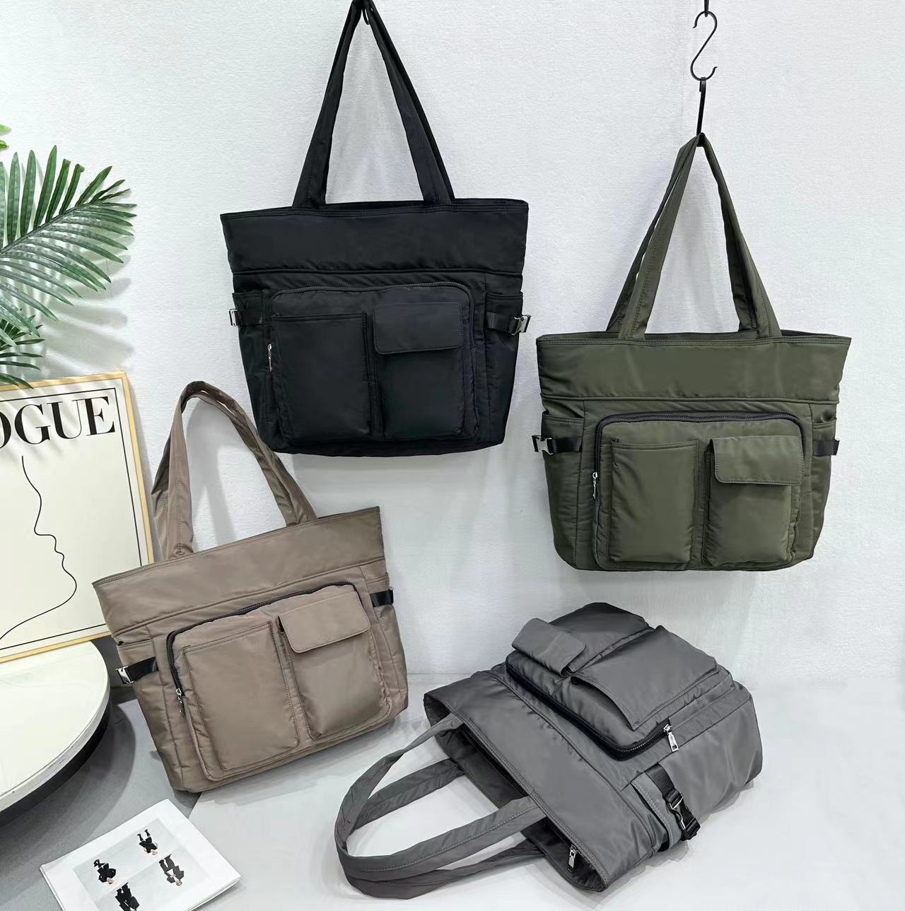 Large utility tote bag with dual front pockets, structured handles, and functional design – perfect for everyday carry, college, or work use. Built for high capacity and easy organization, ideal for Indian shoppers looking for bold, practical fashion. A premium utility essential from Tales of Totes competing with top Indian brands like Zouk, Lavie, and Chumbak."

