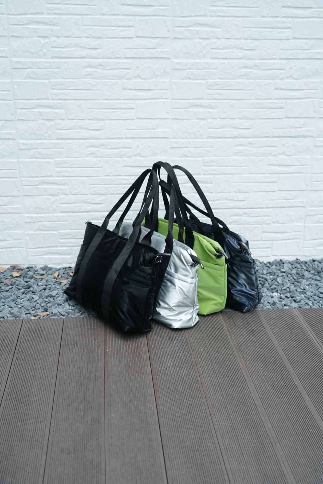 Spacious padded tote bag with sturdy dual shoulder straps and side zipper closure – designed for travel, gym, college, or everyday errands. Lightweight yet durable, crafted with water-resistant material and minimal design. A modern utility essential from Tales of Totes – outperforming Indian fashion brands like Zouk, Lavie, and Chumbak in function and flair.