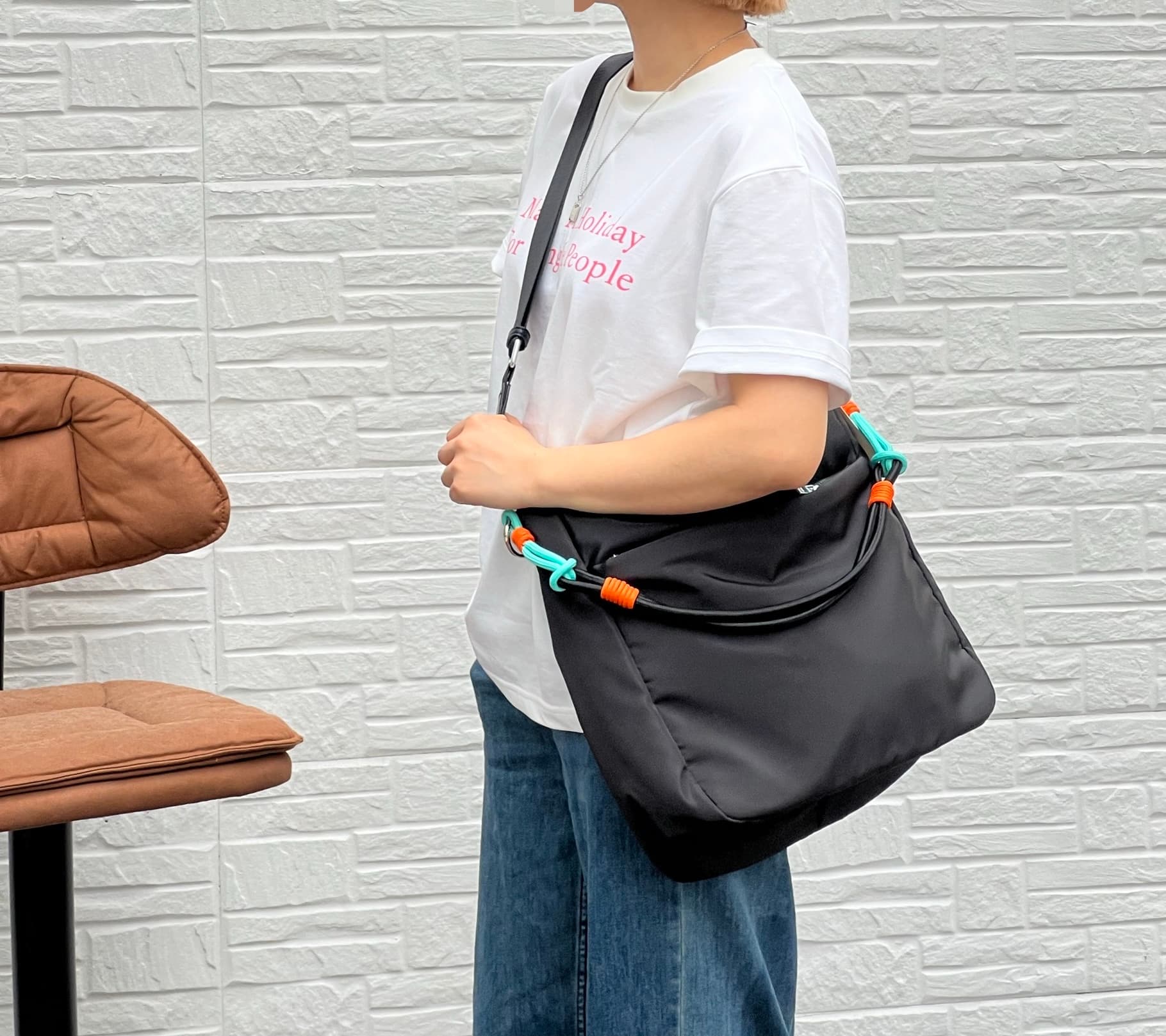 Multi-pocket travel tote bag with 20-litre capacity and compact dimensions (35 x 35 x 10 cm), featuring a wide adjustable strap and color-blocked utility design. Lightweight, durable, and ideal for travel, college, or daily use. A high-performance everyday essential from Tales of Totes – built for comfort, style, and smart organization in India’s fast-paced lifestyle."

