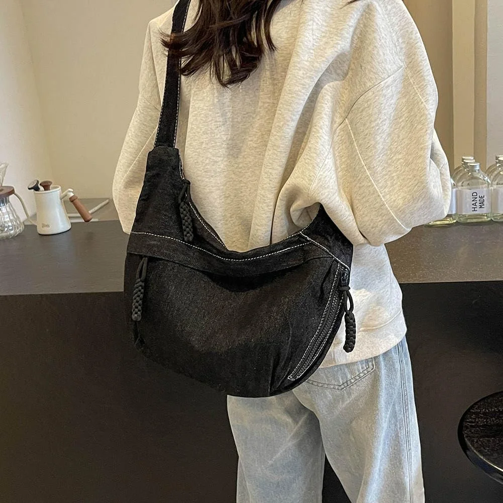 ompact blue denim shoulder tote bag styled by woman in cozy casual outfit, perfect for college or daily outings

ompact blue denim shoulder tote bag styled by woman in cozy casual outfit, perfect for college or daily outings

