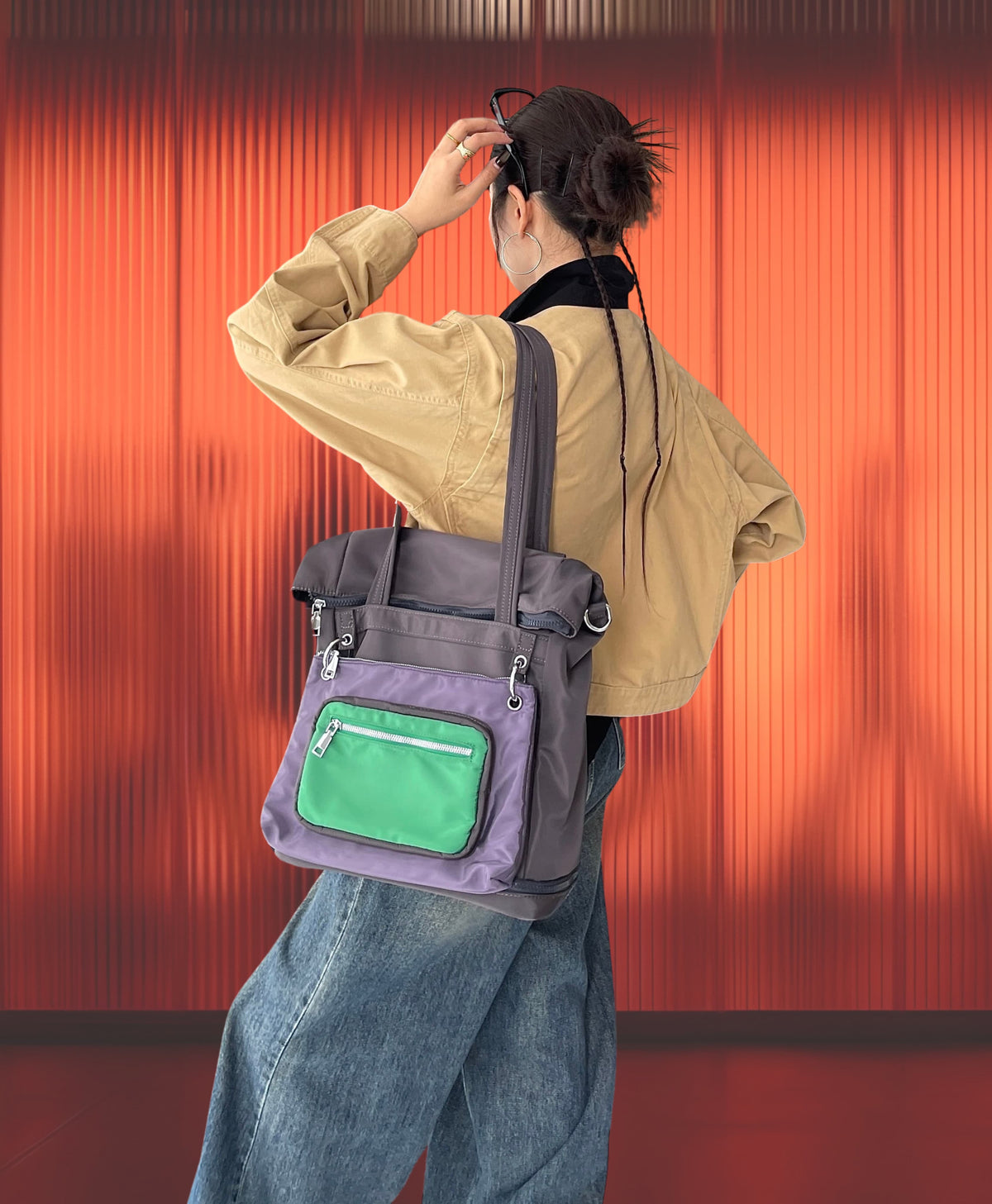 trending convertable tote bag