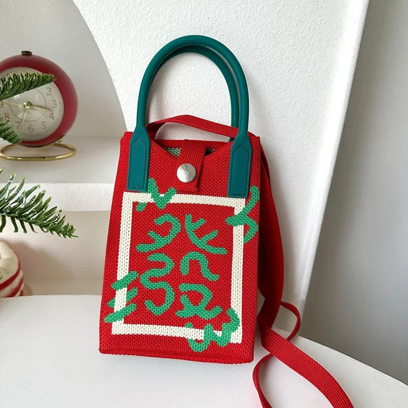 Mini Mobile Tote With Shoulder Strap